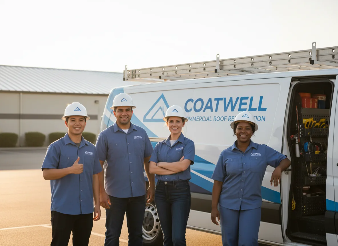 Commercial roof coating company in East Bend, NC